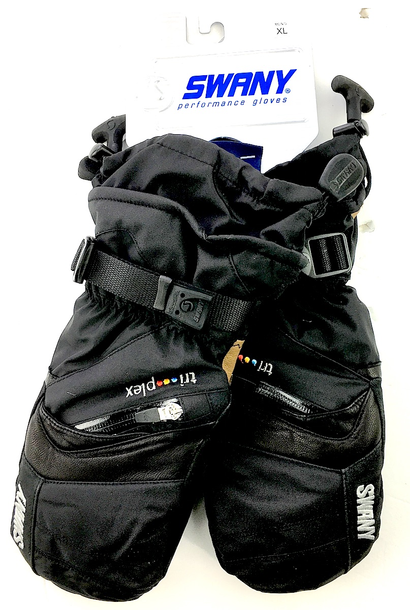 Swany Triplex X-Change Mitten Black Swany Triplex X-Change Mitten Black